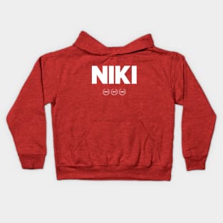 Niki - Niki Lauda three time World Champion tribute Kids Hoodie